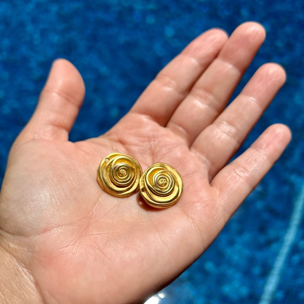 Rose Clip-on Earrings
